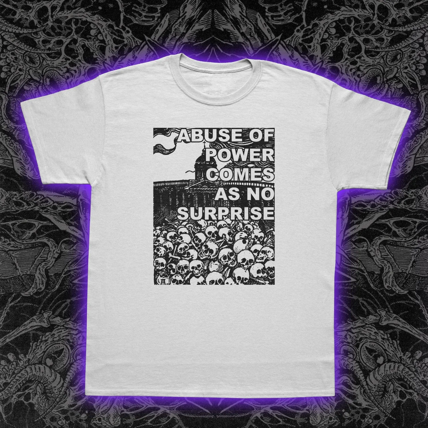 Abuse Of Power Comes As No Surprise Slim Fit Tee