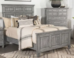 Avenue Panel Bed Grey