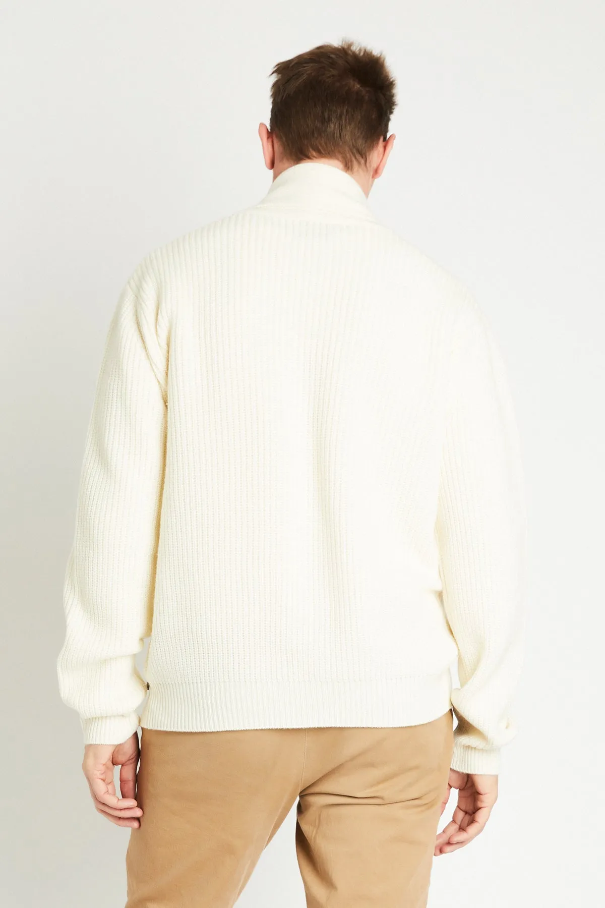   Beryll Spencer Cashmere Cardigan | Chalk