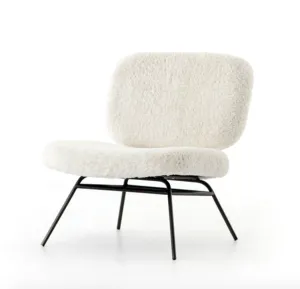 CALEB CHAIR, IVORY ANGORA