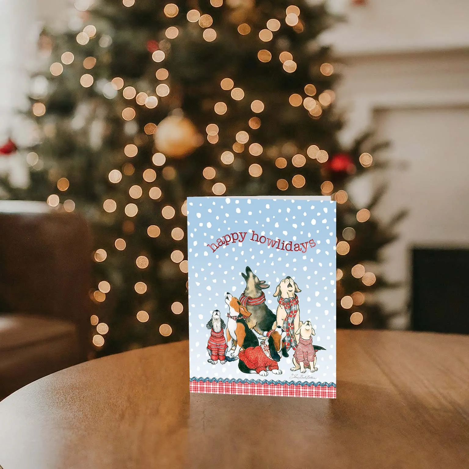 Canine Choir - 26 Special Finish Boxed Christmas Cards