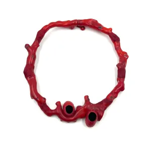 Efharis Alepedis - Red Coral Necklace