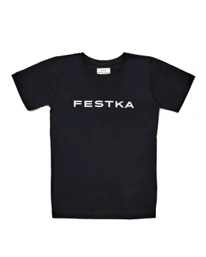 FESTKA Tshirt x Chatty - Black