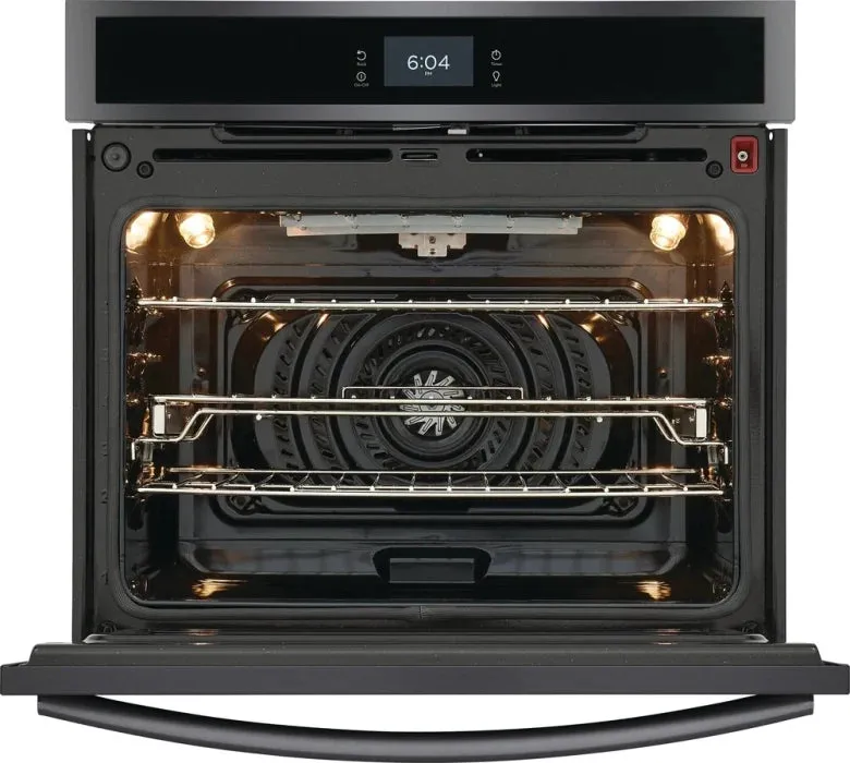 Frigidaire Gallery GCWS3067AD 30" Single Electric Wall Oven with 15  Ways To Cook in Black Stainless Steel