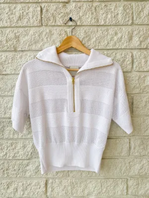 Kembria Half Zip Knit Top