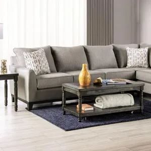 LANTWIT Sectional, Light Gray