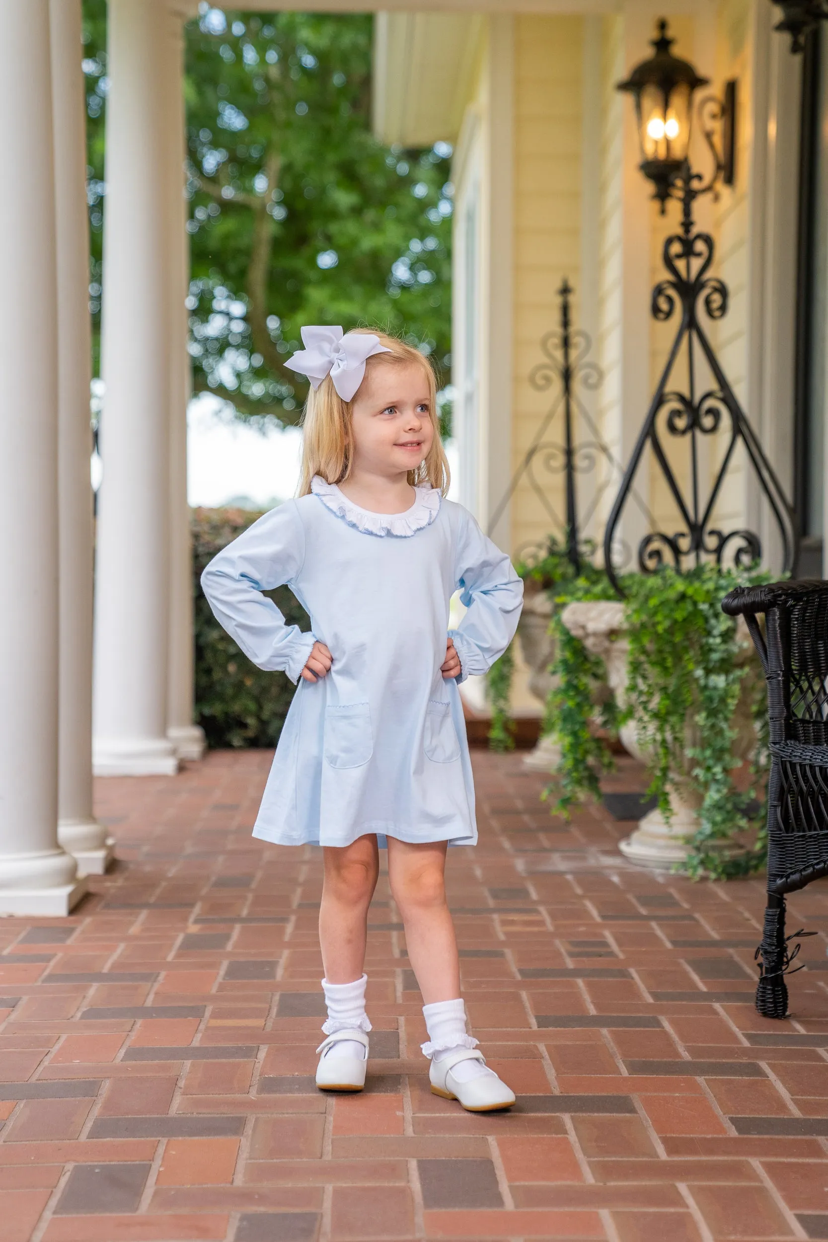 Laurel Light Blue Dress