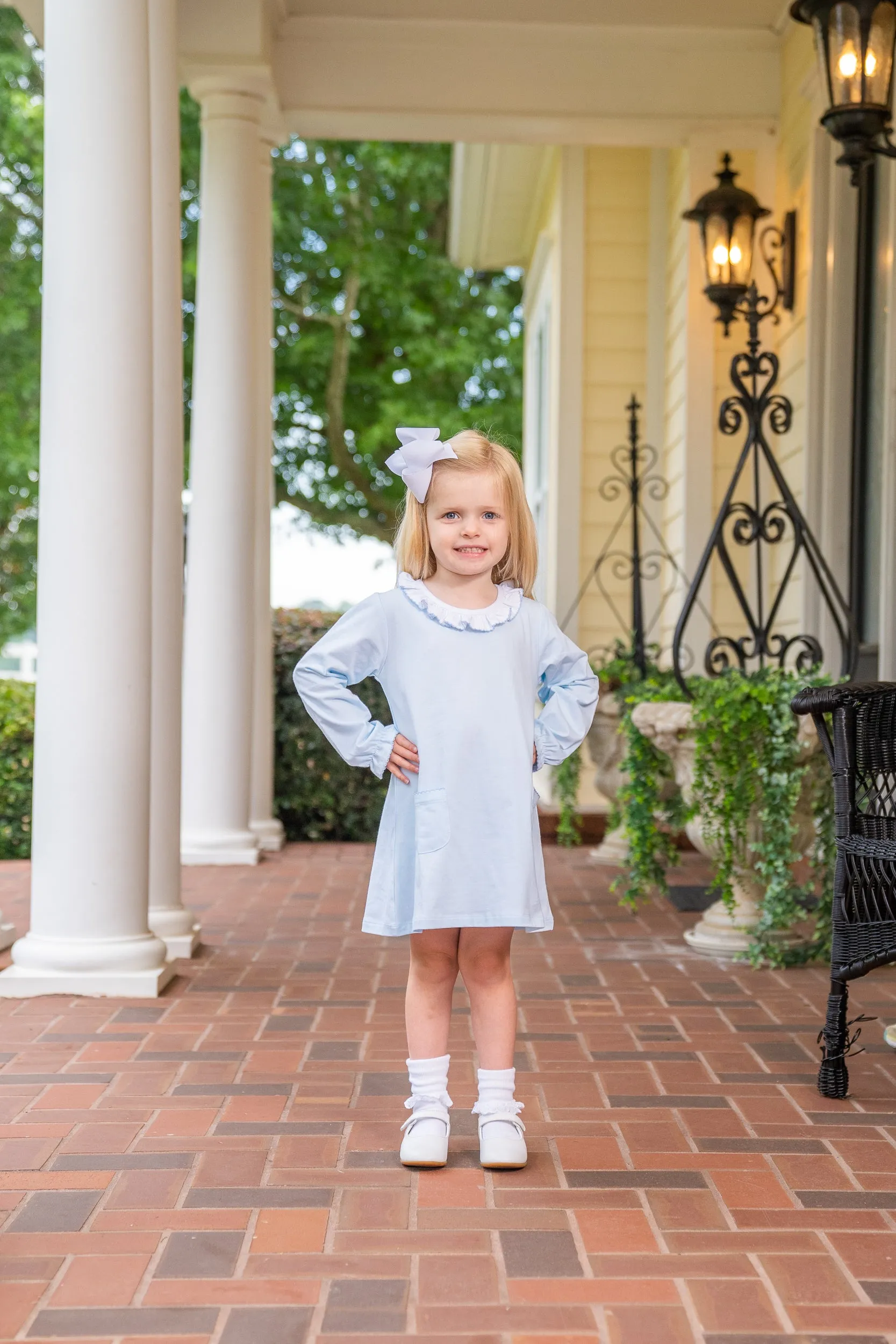 Laurel Light Blue Dress