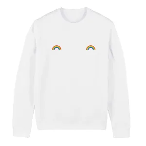 Pride Rainbow Nipple LGBTQ  Pride Sweatshirt