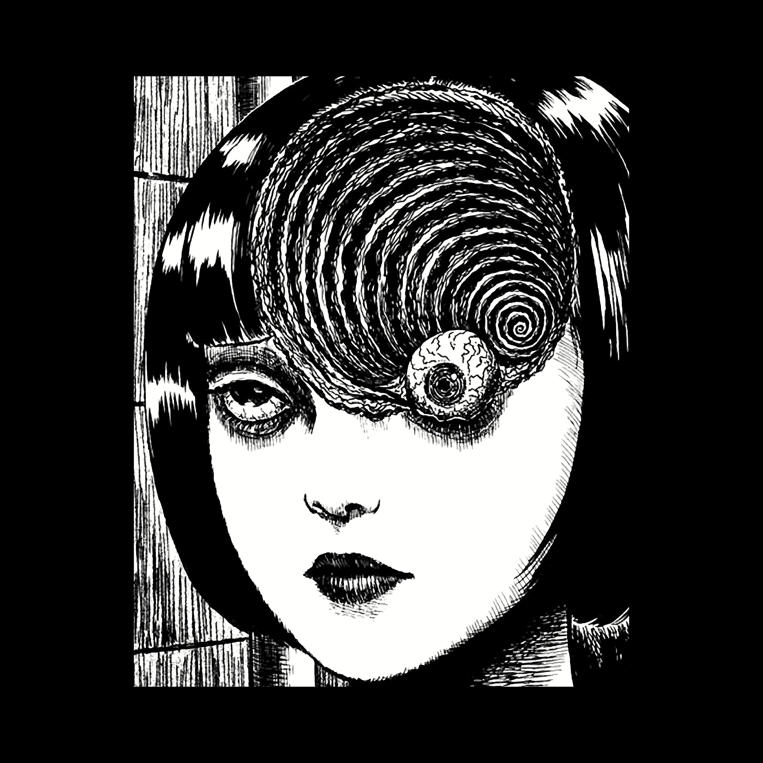 Uzumaki Eyeball Slim Fit Tee