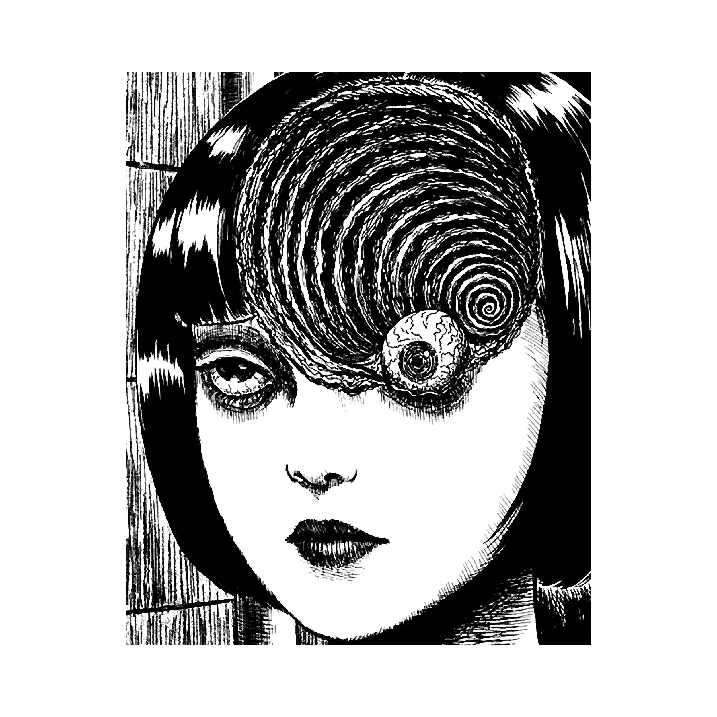 Uzumaki Eyeball Slim Fit Tee